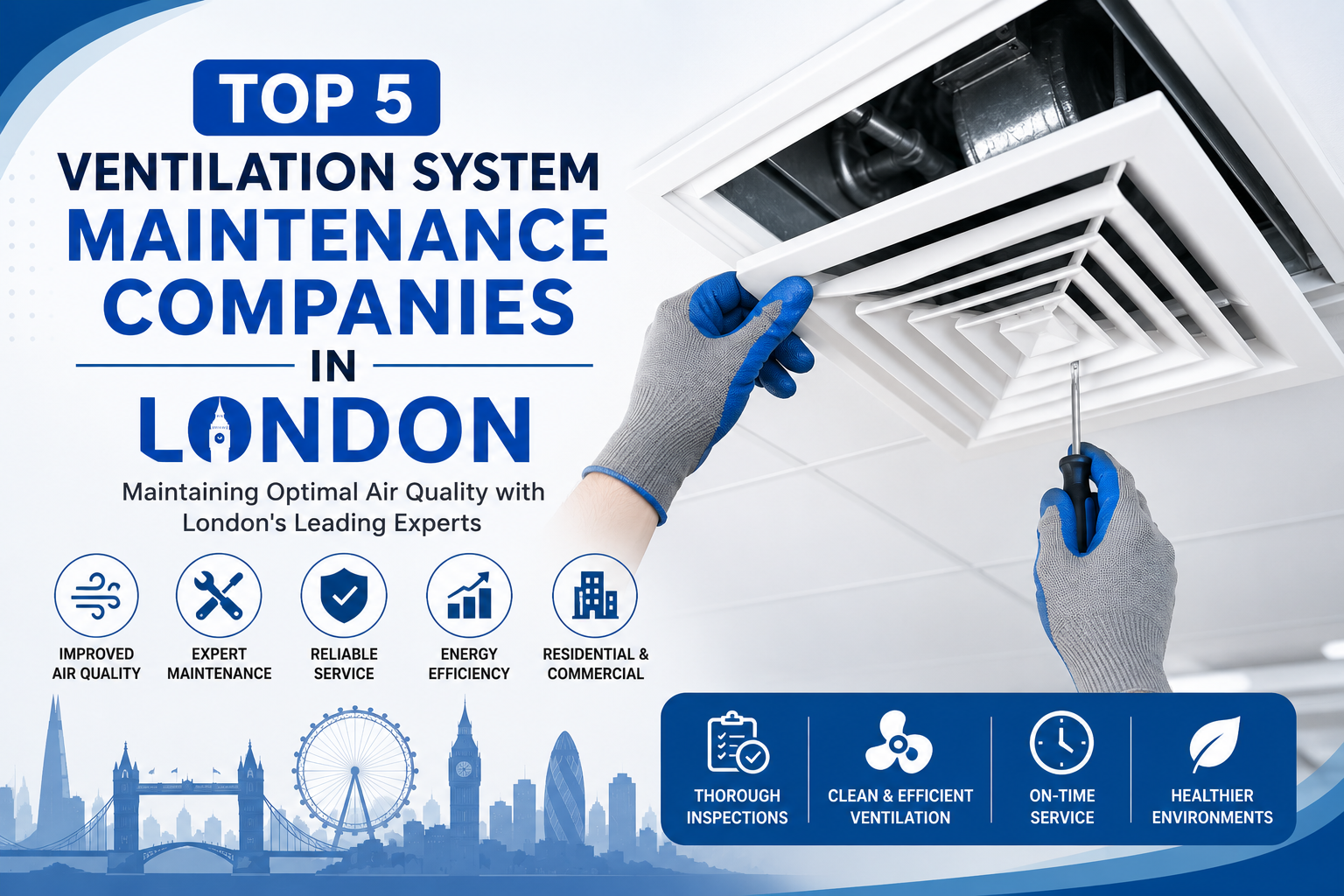 ventilation system maintenance in London