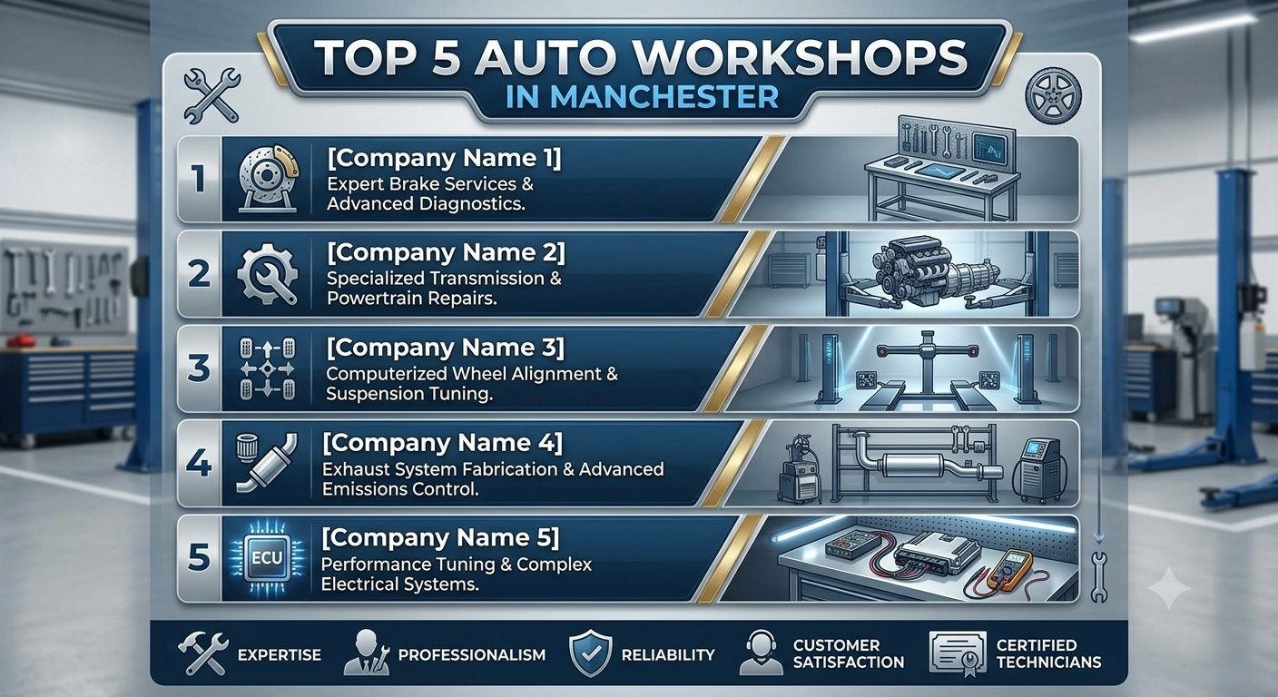auto workshop / auto garage in manchester